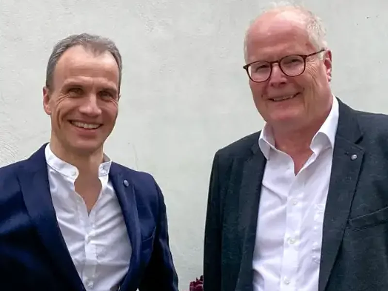 Dr. Christoph Grube und Prof. Dr. Gunnar Och