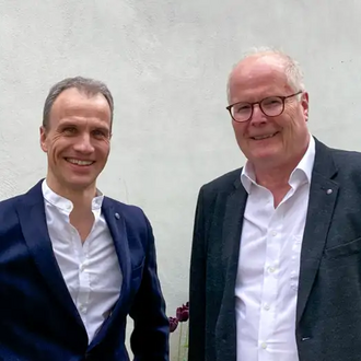 Dr. Christoph Grube und Prof. Dr. Gunnar Och